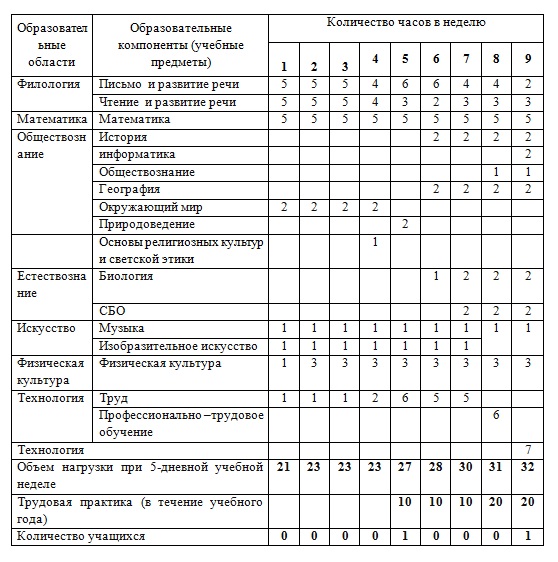 Программы для детей с легкой умственной отсталостью. Учебный план для детей с умственной отсталостью. Базисный учебный план умственная отсталость. Учебный план для ОВЗ 5-9 класс.